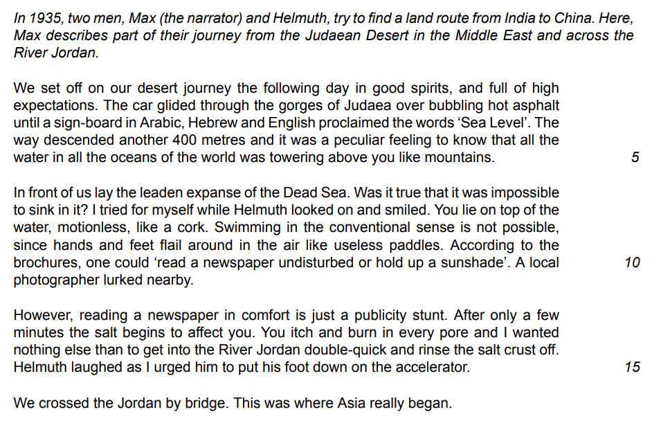 Question 3 Demo Answer: Letter | English Language for GCSE/IGCSE - Year 11