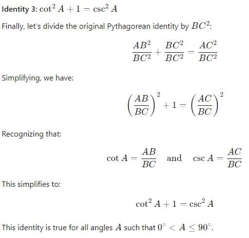 Trigonometry Chapter Notes | Elementary Mathematics for PAT