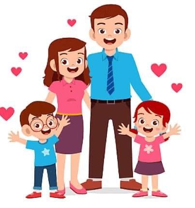 My Family - 2 Class 1 Worksheet EVS