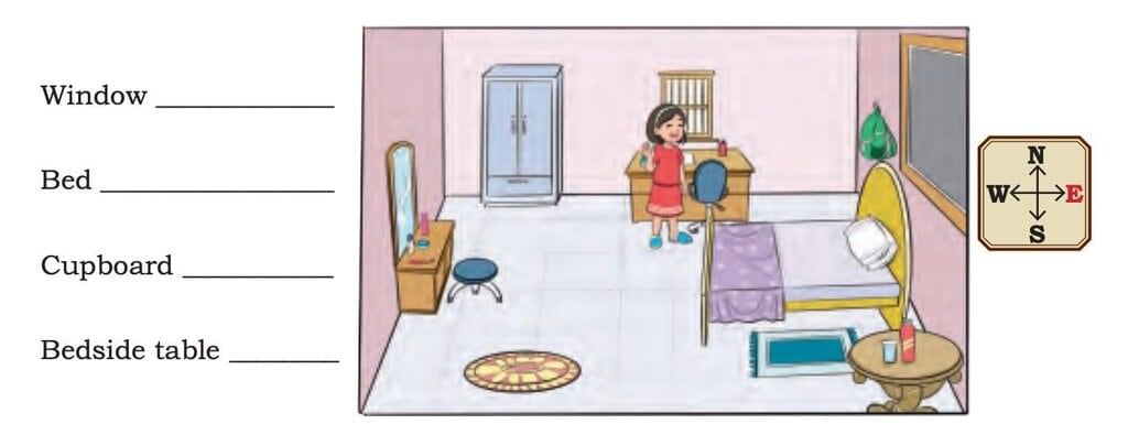 Maps and Locations Chapter Notes | Mathematics (Maths Mela) Class 5 - New NCERT