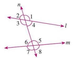 Lines and Angles Chapter Notes | Mathematics Class 7 ICSE