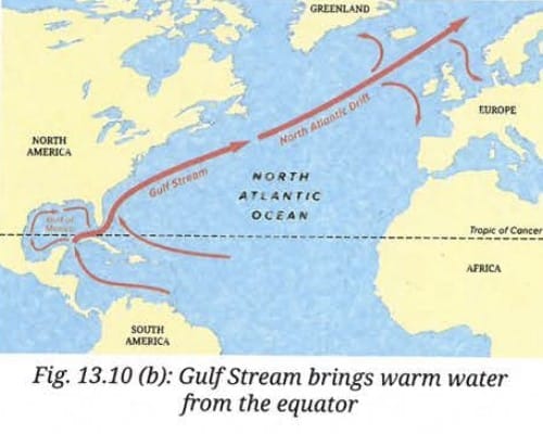 Role of Ocean Currents
