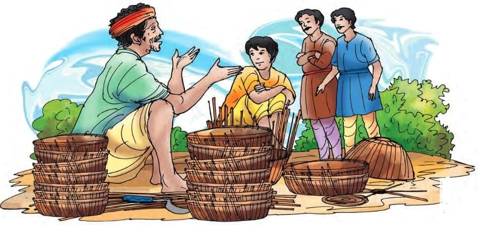 NCERT Solutions for Class 7 Hindi Chapter 2 तीन बुद्धिमान