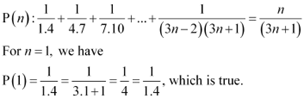NCERT Solutions Class 11 Maths Chapter 4 - Principle Of Mathematical Induction
