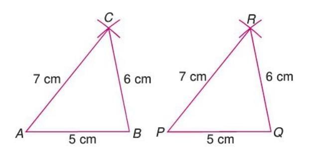 Congruence of Triangles Chapter Notes | Mathematics Class 7 ICSE