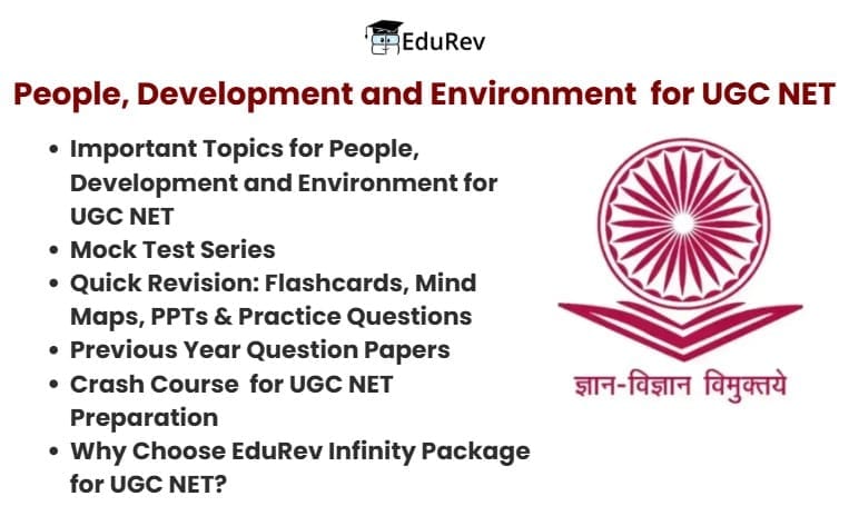 What do you get under the EduRev Infinity Package for People, Development and Environment ?