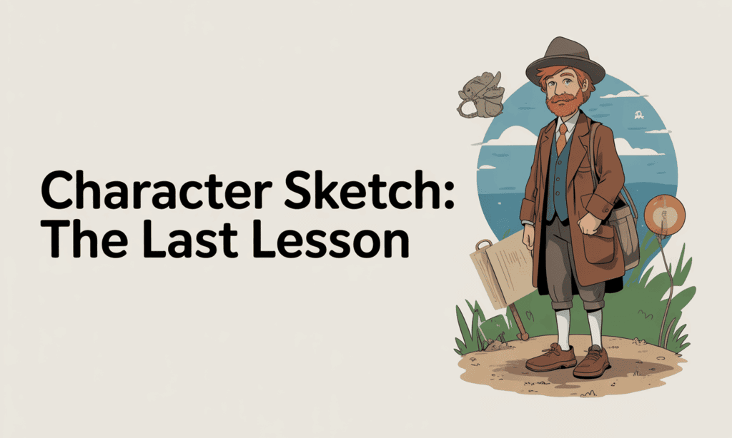 Character Sketch: The Last Lesson