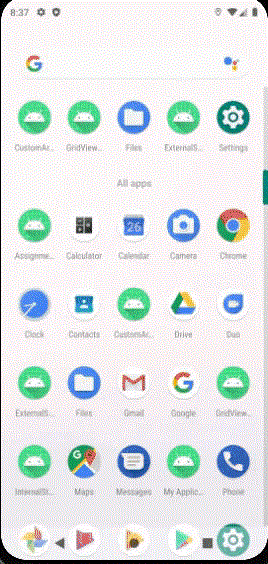 GridView Using Custom ArrayAdapter in Android with Example - Software Development