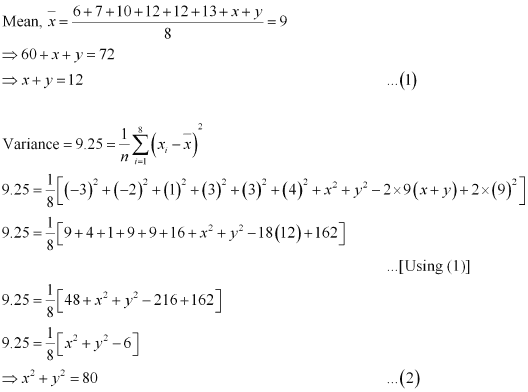 NCERT Solutions Class 11 Maths Chapter 13 - Statistics
