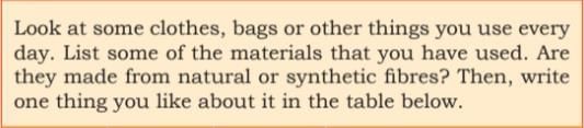 Clothes-How Things are Made NCERT Solutions | Our Wondrous World  Class 5 - New NCERT