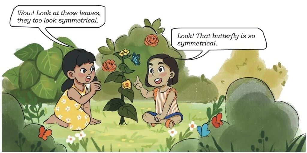 NCERT Solutions for Class 4 Maths Chapter 11 - Fun with Symmetry