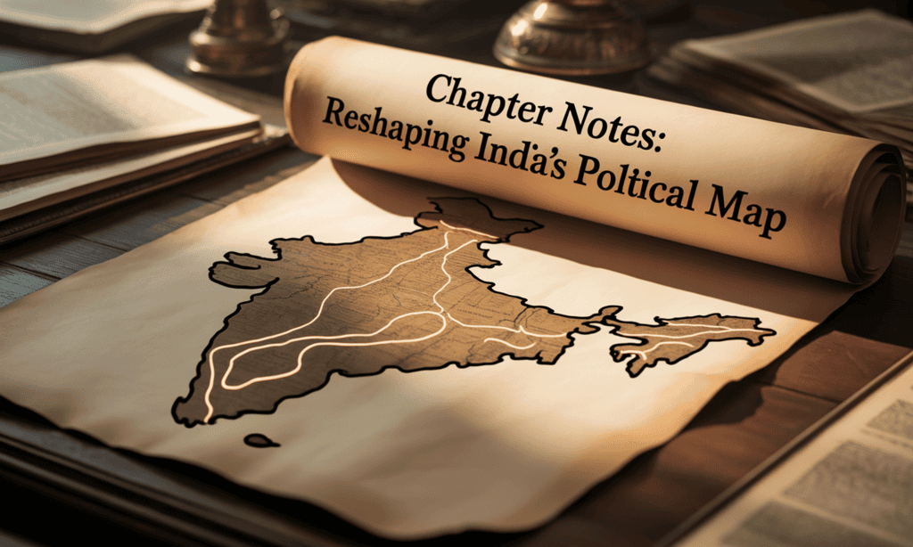 Reshaping India’s Political Map Chapter Notes | Social Studies (SST) Class 8