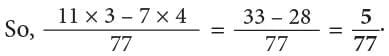 Operations on Fractions Chapter Notes | Mathematics Class 6 (SSC Board)