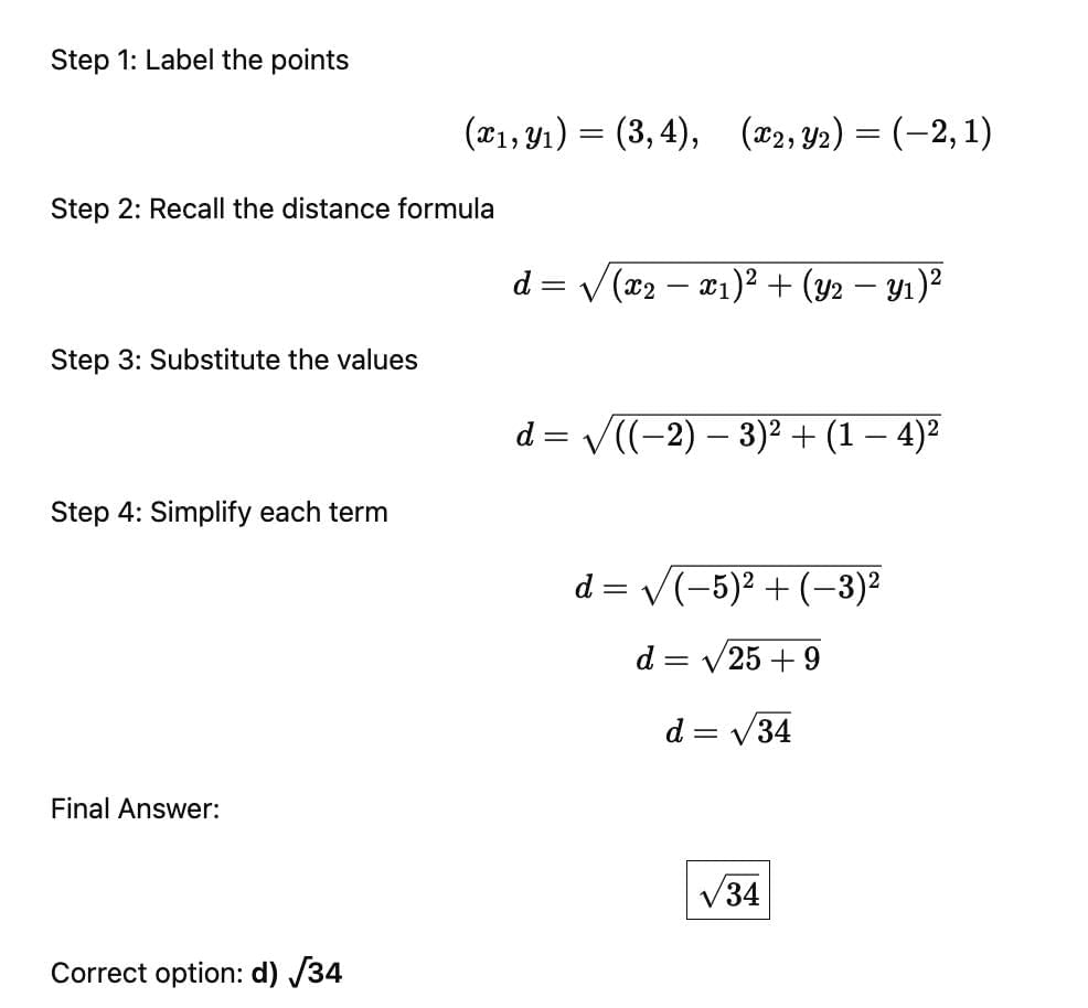Coordinate Geometry Class 10 Notes Maths Chapter 7