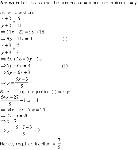 Pair of Linear Equations In Two Variables Notes - Class 9