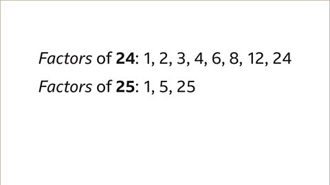 What is a Common Factor? - Year 7