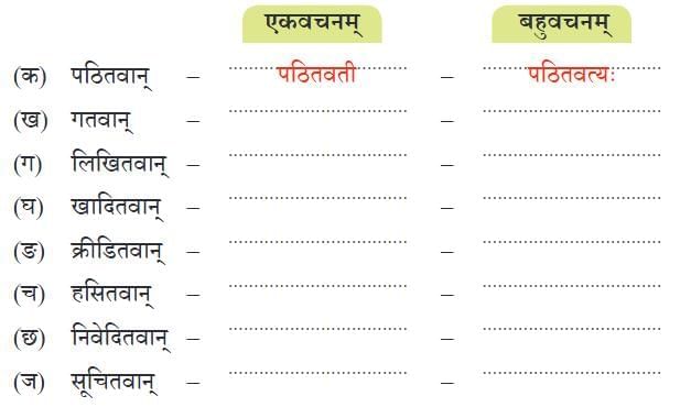 NCERT Solutions for Class 7 Sanskrit Chapter 5 सेवा हि परमो धर्म