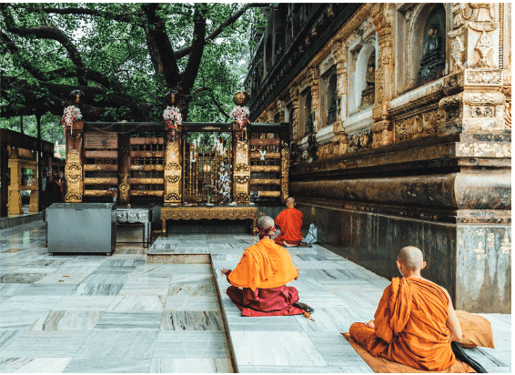 Mahabodhi Temple at Bodh Gaya