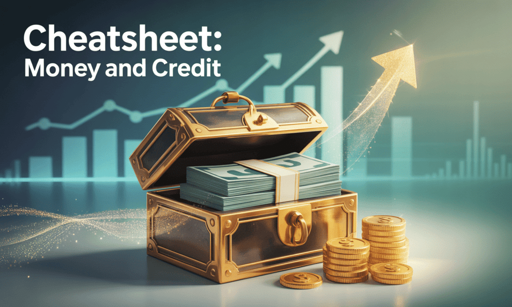 Cheatsheet: Money and Credit | Social Studies (SST) Class 10