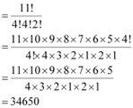 NCERT Solutions Class 11 Maths Chapter 6 - Permutations And Combinations