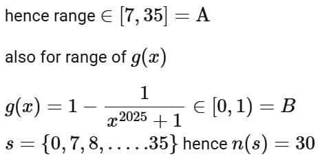 JEE Main Previous Year Questions (2016- 2025): Functions | Mathematics (Maths) Class 12