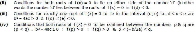Examples: Quadratic Equations | Mathematics (Maths) for JEE Main & Advanced