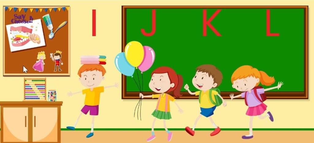 Learning ABCs with Mnemonic Songs | English for LKG