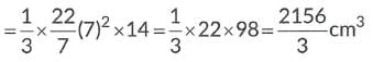 Class 10 Maths Chapter 12 Previous Year Questions - Surface Area and Volumes