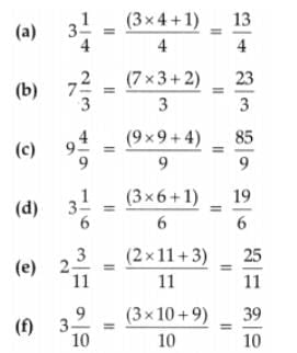 Fractions NCERT Solutions | Mathematics for Class 6