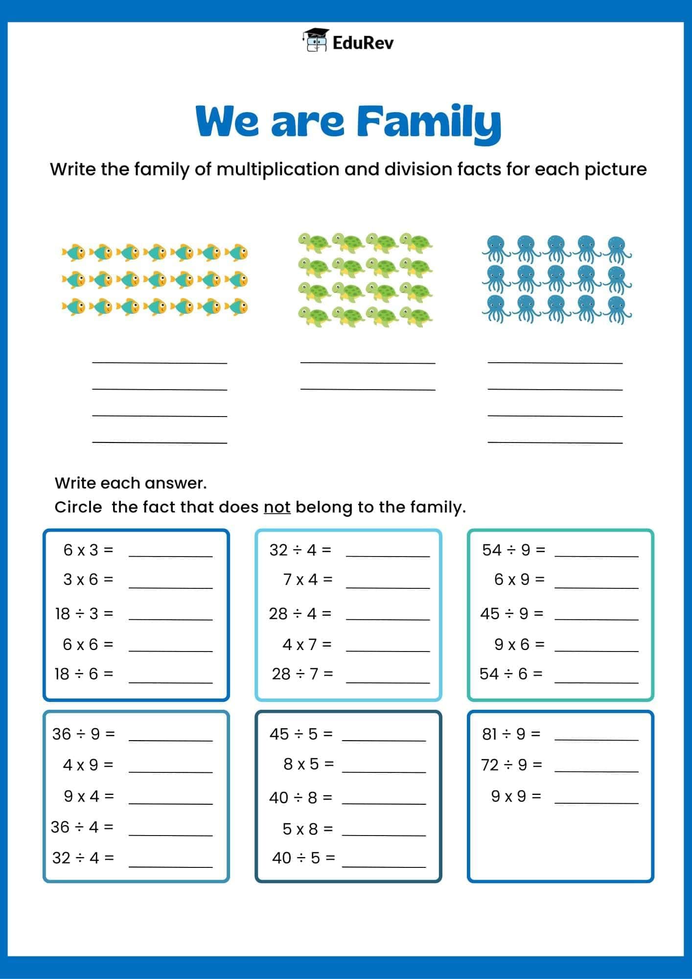 Visual Worksheet: Multiplication and Division | Mathematics (Maths Mela) Class 5 - New NCERT