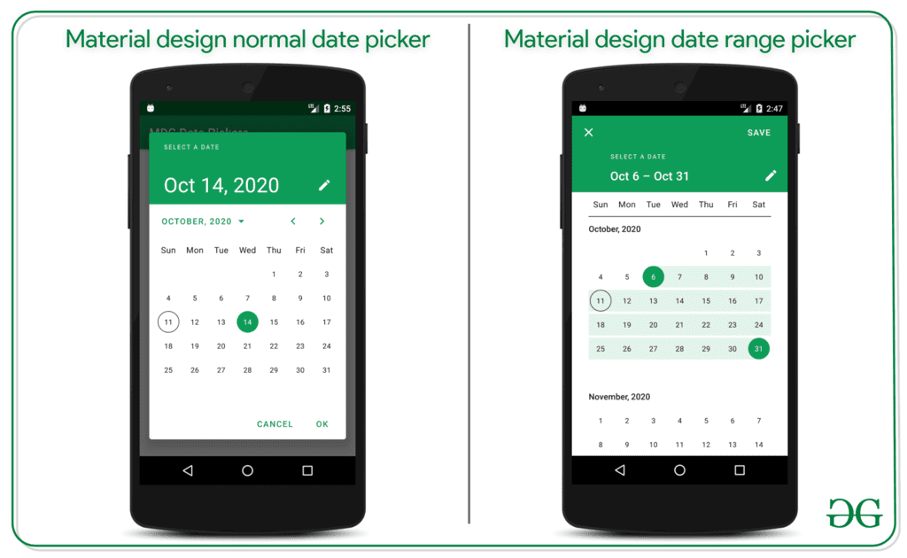 Material Design Date Picker in Android - Software Development PDF Download