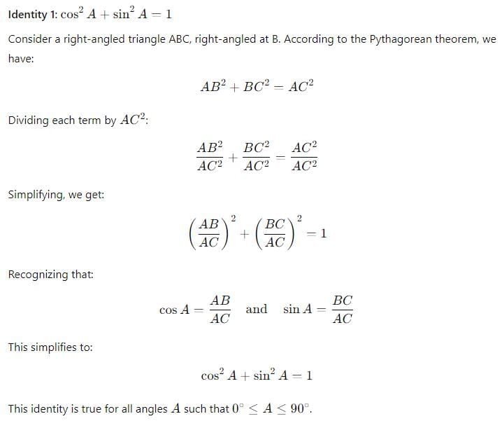 Trigonometry Chapter Notes | Elementary Mathematics for PAT