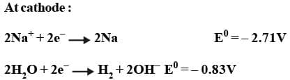 Cases of Electrolysis