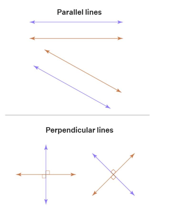 Worksheet Solutions: Parallel and Intersecting Lines | Worksheets with solutions for Class 7