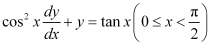 NCERT Solutions Class 12 Maths Chapter 9 - Differential Equations