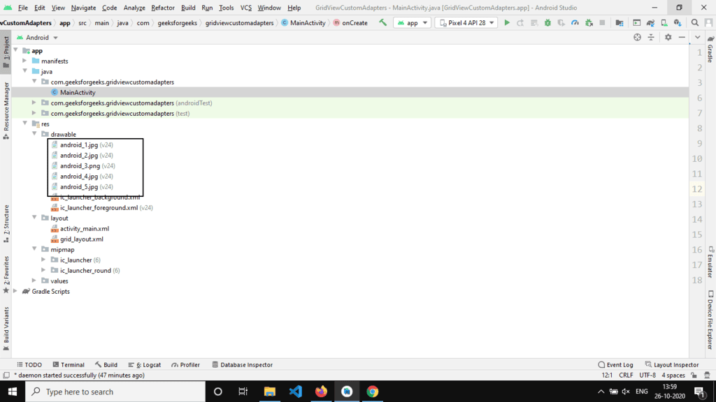 GridView Using Custom ArrayAdapter in Android with Example - Software Development