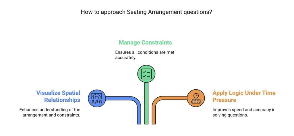 5 Golden Rules for Seating Arrangements | Logical Reasoning (LR) and Data Interpretation (DI) - CAT