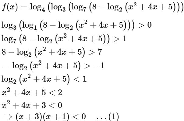 JEE Main Previous Year Questions (2016- 2025): Functions | Mathematics (Maths) Class 12