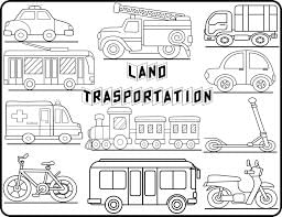 Transport and Communication - 1 Class 4 Worksheet SST