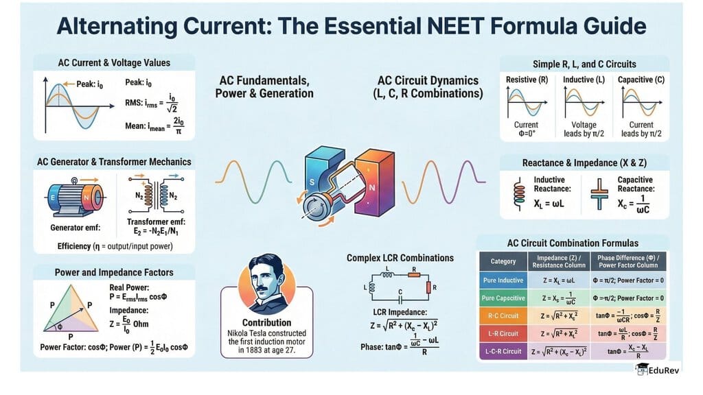 Mind Map (JEE Mains): Alternating Current