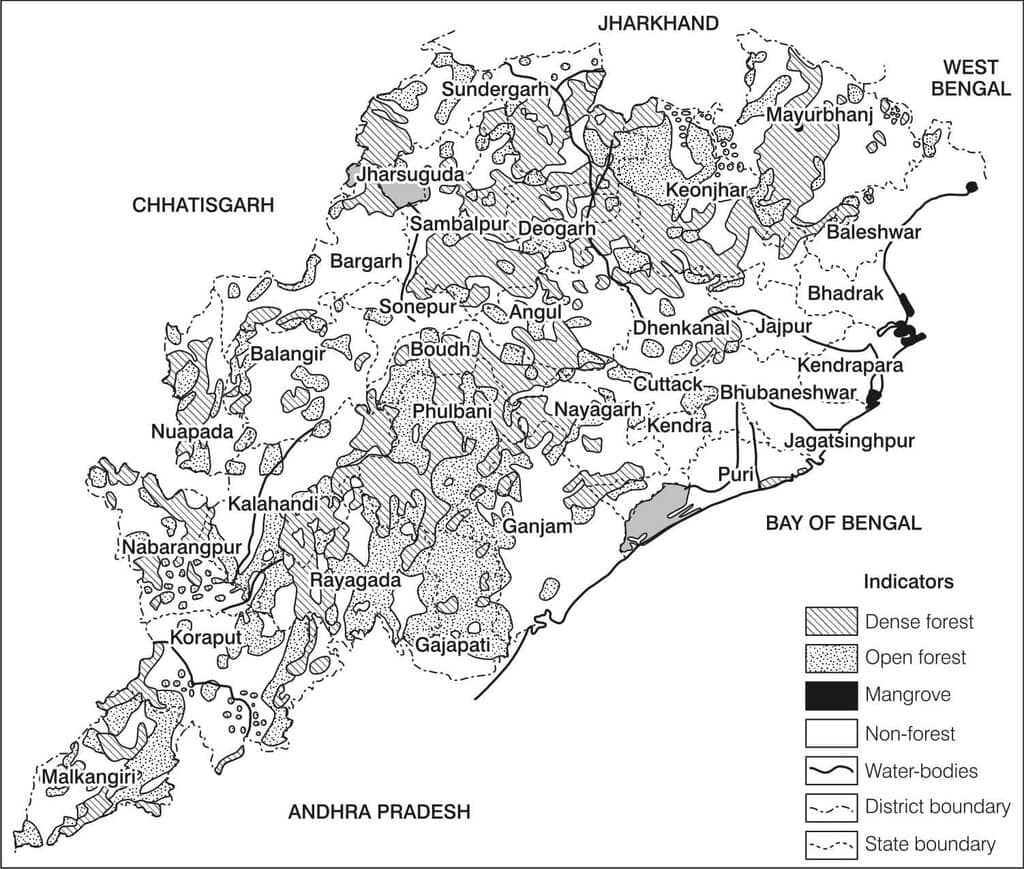 Forests of Odisha | Odisha State PSC (OPSC): Preparation - OPSC OCS (Odisha)