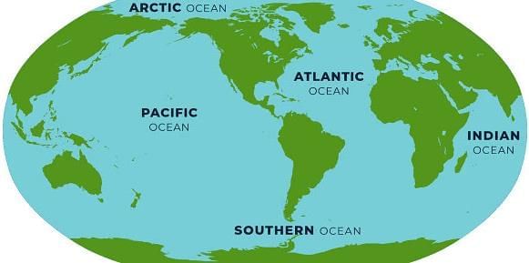 7 Continents and 5 Oceans | SSC CGL Tier 2 - Study Material, Online Tests, Previous Year