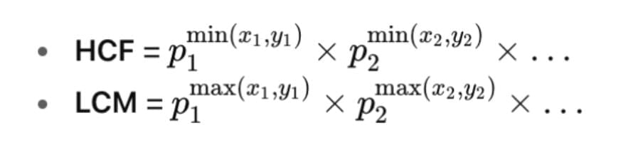 Important Formulas: HCF & LCM | Quantitative Aptitude (Quant) - CAT