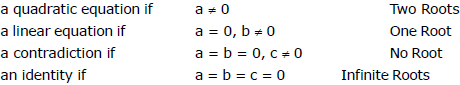 Examples: Quadratic Equations | Mathematics (Maths) for JEE Main & Advanced