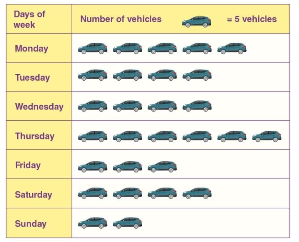 Important Questions: Data Through Pictures | Mathematics (Maths Mela) Class 5 - New NCERT