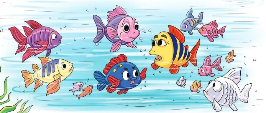 तीन मछलियाँ Chapter Notes | Hindi Class 5 वीणा - New NCERT