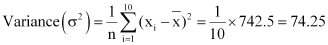 NCERT Solutions Class 11 Maths Chapter 13 - Statistics