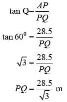 NCERT Solutions for Class 10 Maths Chapter 9 - Some Applications of Trigonometry (Exercise 9.1)