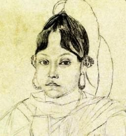 Portrait of Begum Hazrat Mahal