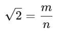 Can $\sqrt{2}$ be written as a fraction?
